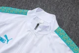 25-26 Marseille White Kids Jacket Tracksuit #E25233(童装)