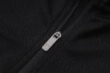 25-26 Man City Black Kids Half Pull Tracksuit #E25231(童装)(半拉链)