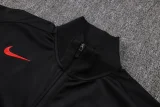 25-26 PSG Black Kids Jacket Tracksuit # E25227(童装)
