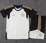 26-27 Flamengo White black Training Short Suit #J26009