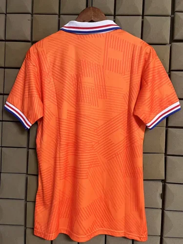 1993 Netherlands Home Retro Soccer Jersey