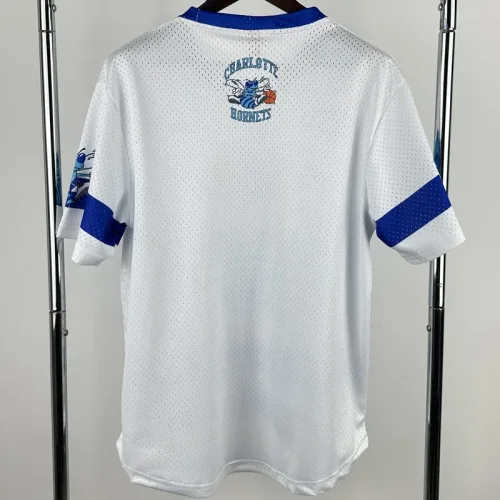 2026 Hornets White Retro High Quality Casual T-Shirt #MN