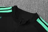 26-27 Mexico Black Half Pull Tracksuit (半拉链)