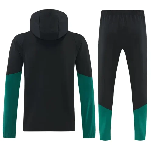 26-27 Mexico Black Hoodie Jacket Tracksuit