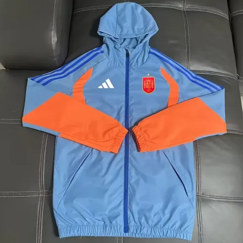 26-27 Spain Light blue Windbreaker