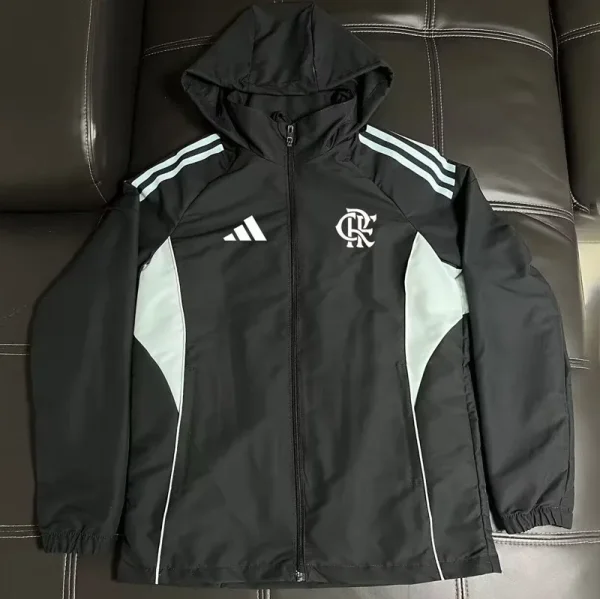 26-27 Flamengo Black Windbreaker