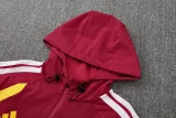 26-27 Germany Red Hoodie Jacket Tracksuit
