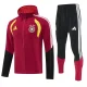 26-27 Germany Red Hoodie Jacket Tracksuit