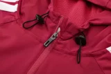 26-27 Germany Red Hoodie Jacket Tracksuit