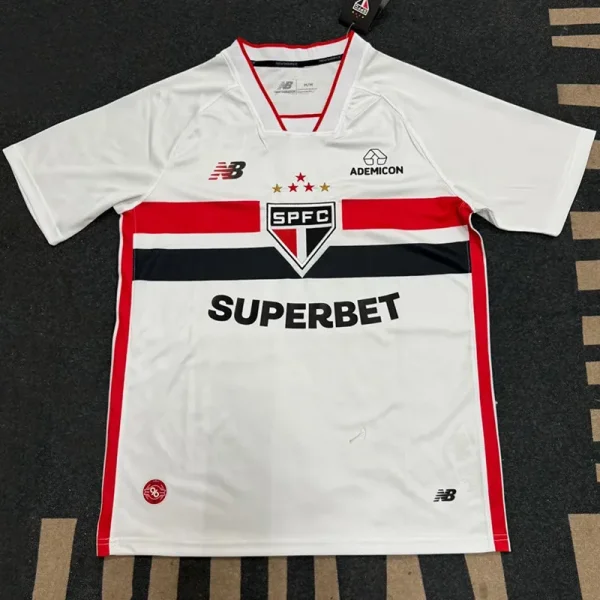 26-27 Sao Paulo Home Fans Soccer Jersey