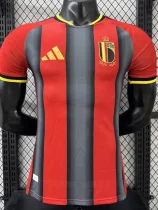 26-27 Belgium Red Grey Special Edition Player Version Soccer Jersey