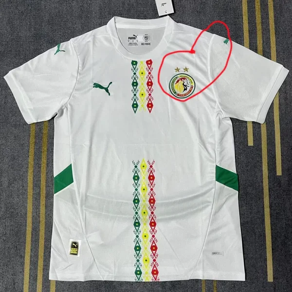 24-25 Senegal Home Fans Soccer Jersey (Stars 2 星)
