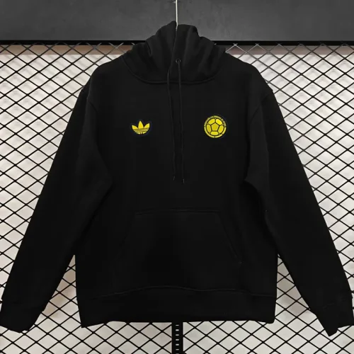26-27 Colombia Black Hoody 黑色(黄标加绒)