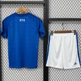 26-27 Cruzeiro Home Kids Soccer Jersey