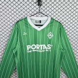 1987-1988 Werder Bremen Home Long Sleeve Retro Soccer Jersey (长袖)