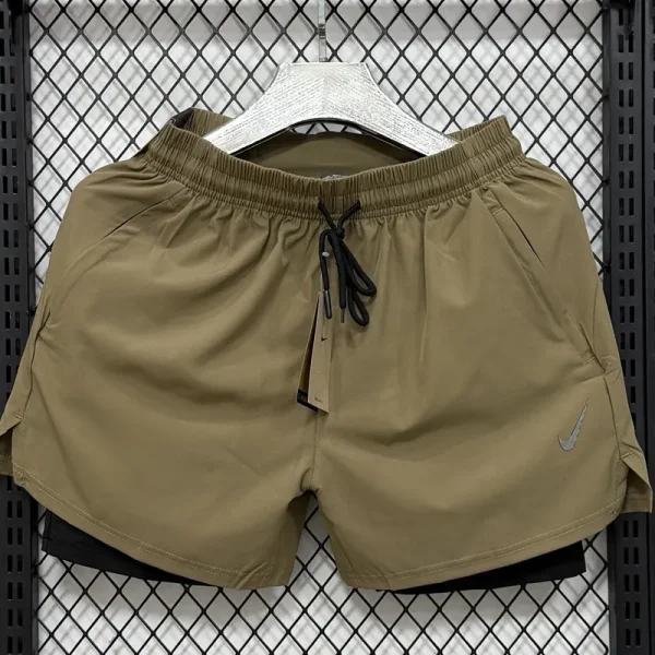 D1105 NK Khaki Casual Short Pants