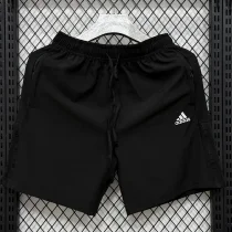 D335 AD Black Casual Short Pants (白标)