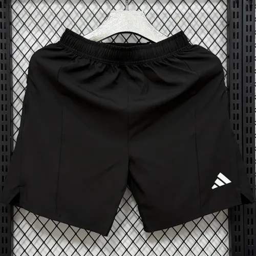 D334 AD Black Casual Short Pants