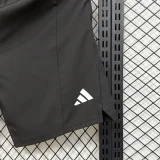 D334 AD Black Casual Short Pants
