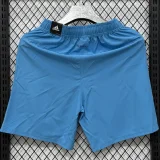 D334 AD Blue Casual Short Pants