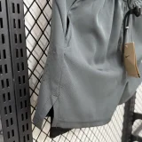 D1105 NK Dark gray Casual Short Pants