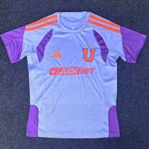 26-27 Universidad De Chile Grey Purple Training shirts