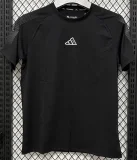 T3388 AD Black High Quality Casual T-Shirt
