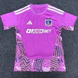 26-27 Colo-Colo Purple Goalkeeper Soccer Jersey