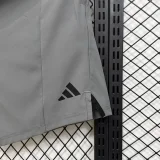 D334 AD Gray Casual Short Pants