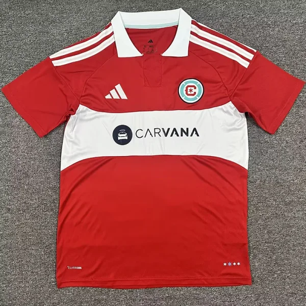 26-27 Chicago Fire FC Home Fans Soccer Jersey