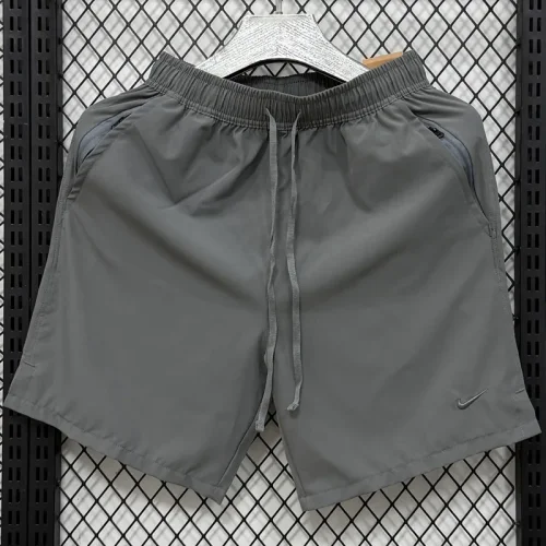 D707 NK Gray Casual Short Pants