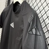 T3388 AD Black High Quality Casual T-Shirt
