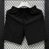 D707 NK Black Casual Short Pants