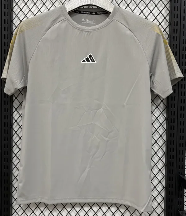 T3388 AD Light gray High Quality Casual T-Shirt