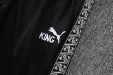25-26 Man City Black Kids Half Pull Tracksuit #E25238(童装)(半拉链)