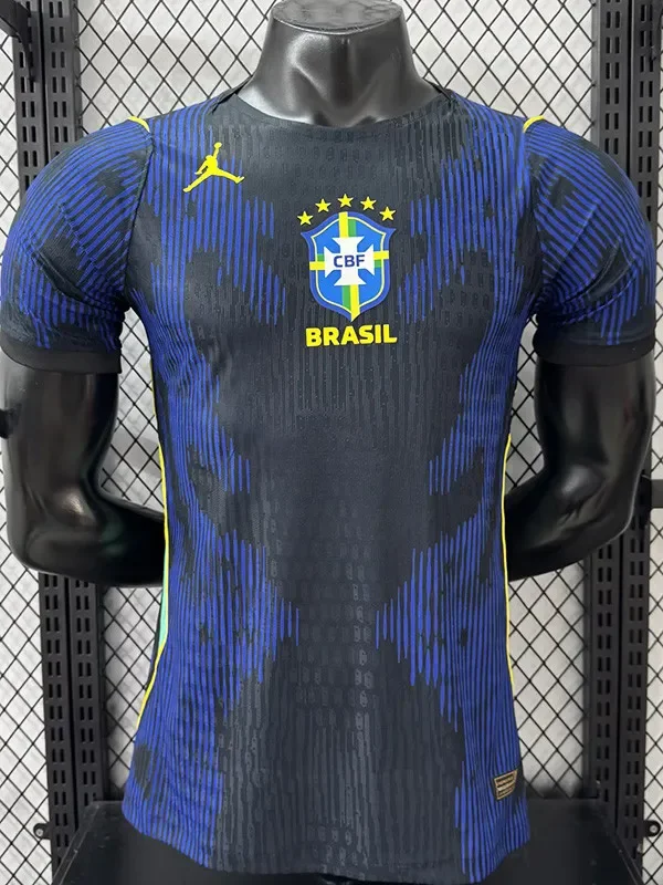 26-27 Brazil Away Player Version Soccer Jersey