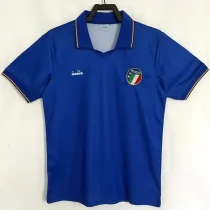 1990 Italy Home Retro Soccer Jersey