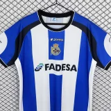 2001-2002 La Coruna Home Retro Soccer Jersey