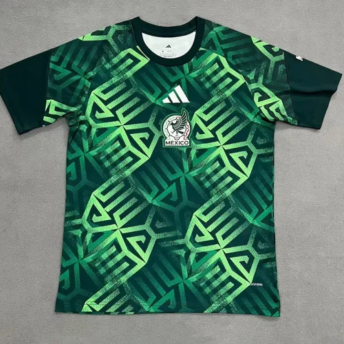 26-27 Mexico Green Fans Training shirts