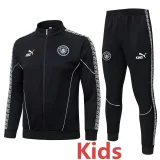 25-26 Man City Black Kids Jacket Tracksuit #E25239(童装)