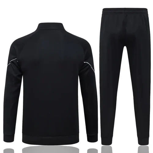 25-26 Man City Black Kids Jacket Tracksuit #E25239(童装)