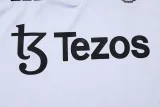 25-26 Man Utd White Half Pull Tracksuit (半拉链)