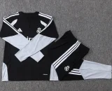 26-27 RMA Black Half Pull Tracksuit #B26013(半拉链)
