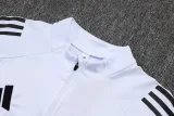 25-26 Man Utd White Half Pull Tracksuit (半拉链)