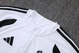 26-27 RMA White Half Pull Tracksuit #B26012(半拉链)