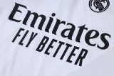 26-27 RMA White Half Pull Tracksuit #B26012(半拉链)