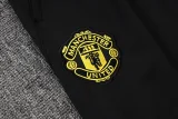 25-26 Man Utd White Half Pull Tracksuit (半拉链)