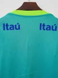 2024 Brazil Lake Green Retro Training shirts