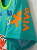 2024 Brazil Lake Green Retro Training shirts