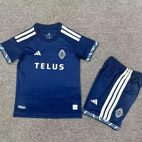 26-27 Vancouver Whitecaps Home Kids Soccer Jersey